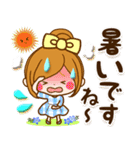 ◆おとなかわいい、優しい夏への日常敬語◆（個別スタンプ：27）