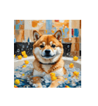 柴犬の日常6（個別スタンプ：16）