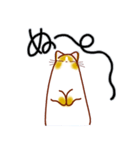 和風猫＜いつでも使えるあいづち＞（個別スタンプ：8）