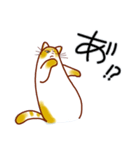 和風猫＜いつでも使えるあいづち＞（個別スタンプ：10）