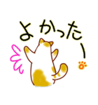 和風猫＜いつでも使えるあいづち＞（個別スタンプ：30）