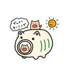 【動く】蚊遣り豚（個別スタンプ：5）