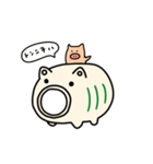 【動く】蚊遣り豚（個別スタンプ：6）
