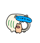 【動く】蚊遣り豚（個別スタンプ：14）