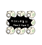 【動く】蚊遣り豚（個別スタンプ：21）