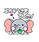 わん吉＆ふれんず(敬語)（個別スタンプ：36）