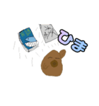 ドットのもぐらのスタンプ（個別スタンプ：23）