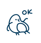 テキトー ペンギン（個別スタンプ：1）