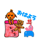 寝ながらしゃべるたんこちゃん（個別スタンプ：3）