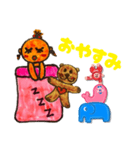 寝ながらしゃべるたんこちゃん（個別スタンプ：4）