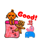 寝ながらしゃべるたんこちゃん（個別スタンプ：11）