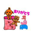 寝ながらしゃべるたんこちゃん（個別スタンプ：22）