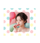 毎日AI美人‪☆マカロン7（個別スタンプ：10）