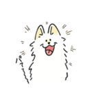 脳直！サモエド！（個別スタンプ：34）
