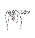 脳直！サモエド！（個別スタンプ：37）