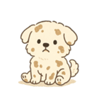 もふっとふたり。犬（個別スタンプ：2）
