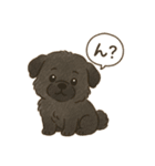 もふっとふたり。犬（個別スタンプ：4）
