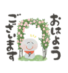 にっこり地蔵の前向き幸せ言葉♡春夏（個別スタンプ：1）