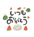 にっこり地蔵の前向き幸せ言葉♡春夏（個別スタンプ：27）