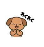 垂れ耳わんこ1（個別スタンプ：3）