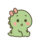 かわいく英会話！もちもちザウルス（個別スタンプ：14）