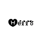 ひとみん簡単英語（個別スタンプ：1）