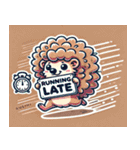 アフロハリネズミのスタンプ@SFW（個別スタンプ：9）