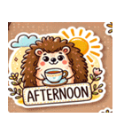 アフロハリネズミのスタンプ@SFW（個別スタンプ：16）