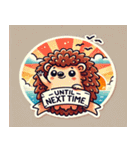 アフロハリネズミのスタンプ@SFW（個別スタンプ：24）