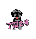 シュナだらけスタンプ（個別スタンプ：7）