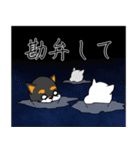 黒柴犬のつぶやき（個別スタンプ：1）