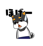 黒柴犬のつぶやき（個別スタンプ：10）