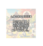 AIの考えることわざ画像クイズ（個別スタンプ：36）