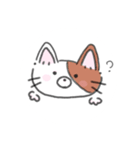 手書き猫のイラストスタンプ（個別スタンプ：6）