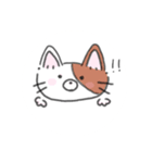 手書き猫のイラストスタンプ（個別スタンプ：10）