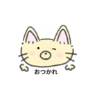 手書き猫のイラストスタンプ（個別スタンプ：13）