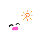 もこもこうさぎスタンプお正月＆大晦日（個別スタンプ：5）