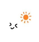 もこもこうさぎスタンプお正月＆大晦日（個別スタンプ：6）