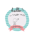 可愛いちんあなごちゃんスタンプ（個別スタンプ：15）
