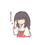 みこさんスタンプ16個入り（個別スタンプ：6）
