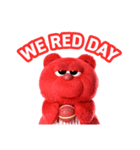 アルバルク東京 ルーク WE RED DAY ver.（個別スタンプ：1）