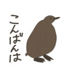 キングペンギンのヒナ（個別スタンプ：3）