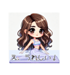 ワークアウト女子の日常とエクササイズ会話（個別スタンプ：37）
