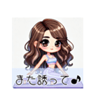 ワークアウト女子の日常とエクササイズ会話（個別スタンプ：40）