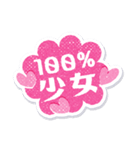 きらめくY2K推し活プリクラシール（個別スタンプ：7）