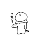 とかげさんのえりまきとかげスタンプだよ（個別スタンプ：5）