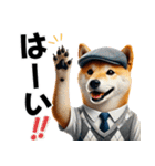 ゴルフしば犬男子（個別スタンプ：3）