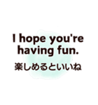 毎日使いながら覚える英会話スタンプ#8（個別スタンプ：35）