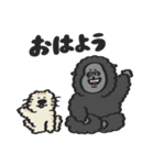 にゃんころ with Gorilla（個別スタンプ：1）