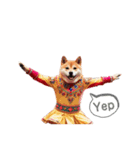 柴犬太のNo dance, No life（個別スタンプ：6）